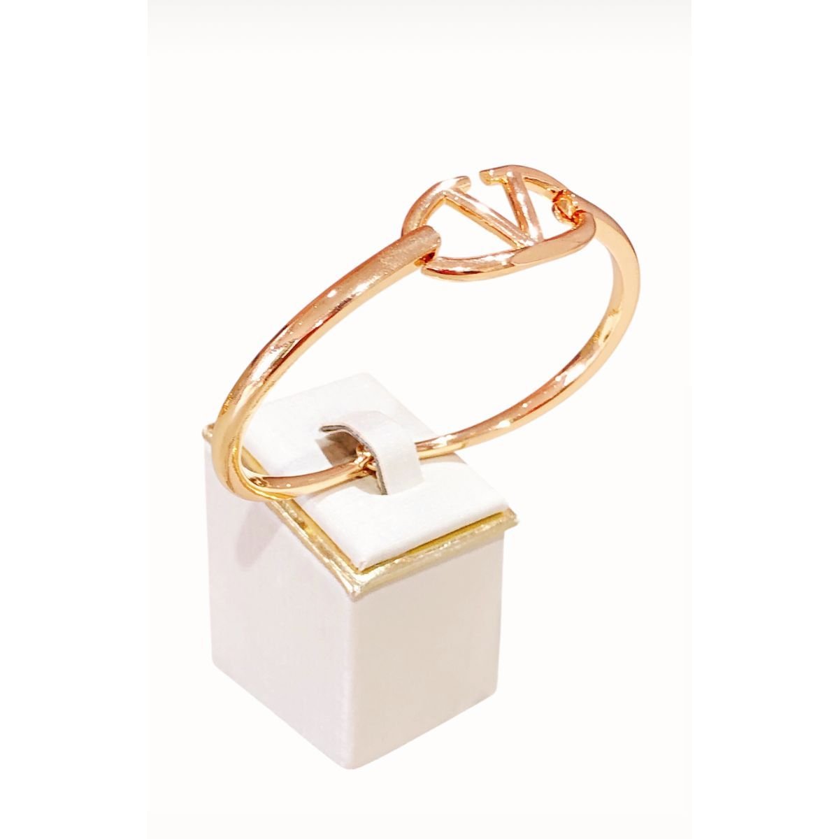 Bracelete dourado Valentino