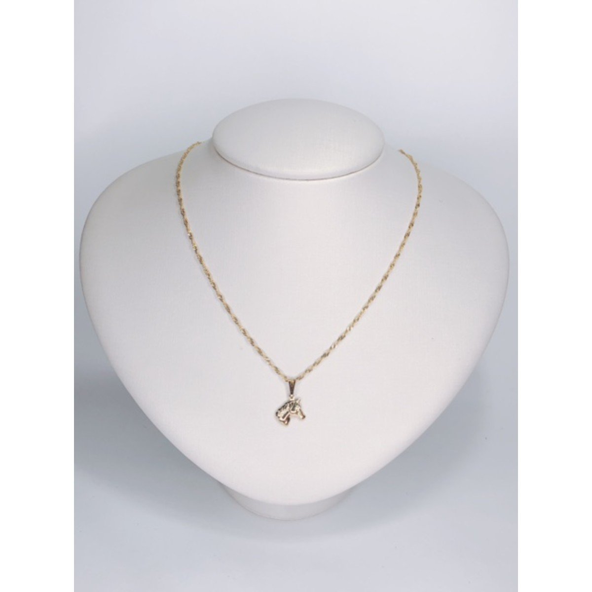BIJU COLAR DOURADO CAVALO SLIM