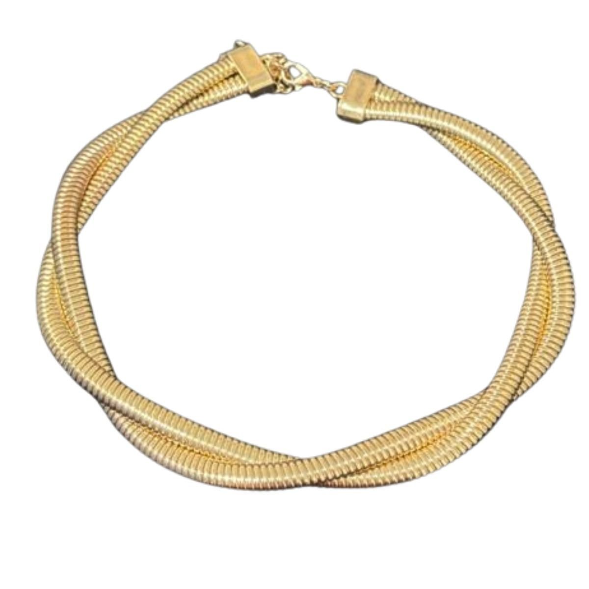 BIJU COLAR DOURADO